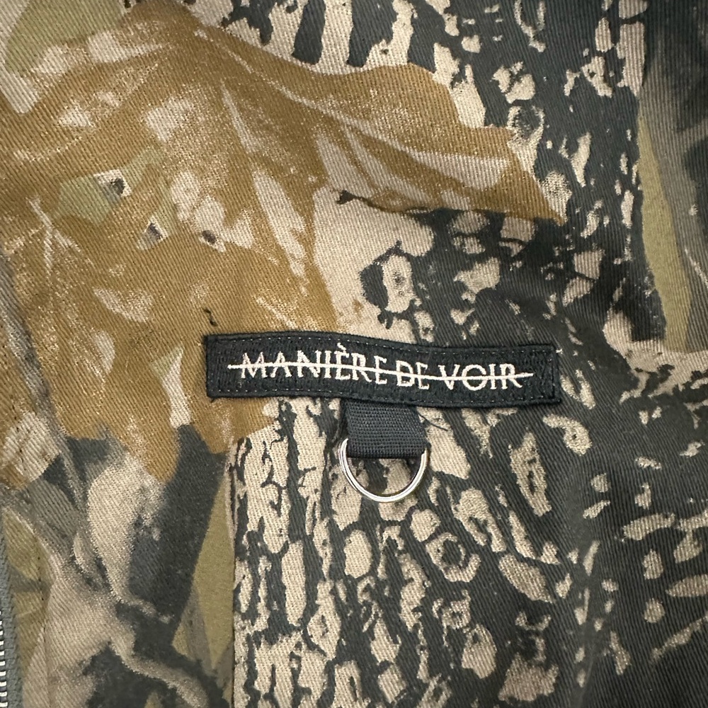 Maniere De Voir Camouflage Utility Jacket - Picture 3 of 5
